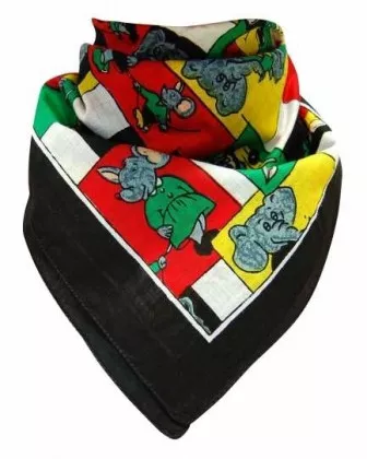 Bandana Head Scarf Cats & Mice