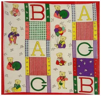 Bandana Head Scarf ABC