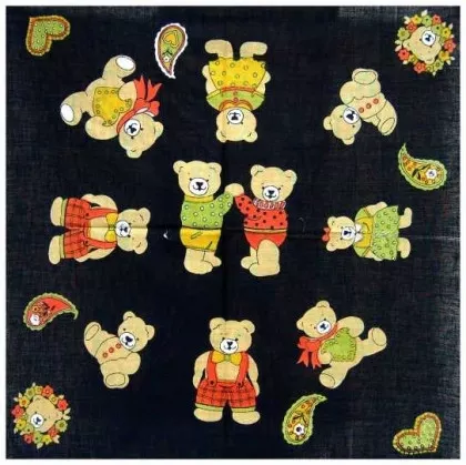 Bandana Halstuch Bärchen Familie