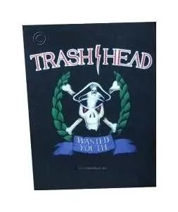 Trash Head Rückenaufnäher