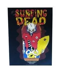 Surfing Dead Rückenaufnäher