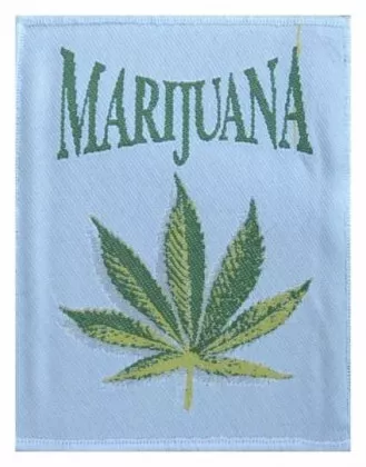 Aufnäher Marijuana