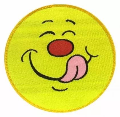 Aufnäher Smiling Face