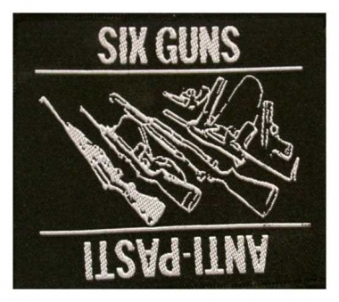 Aufnäher Six Guns