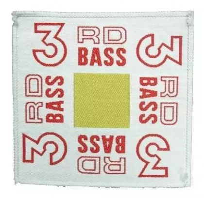 Aufnäher 3Rd Bass