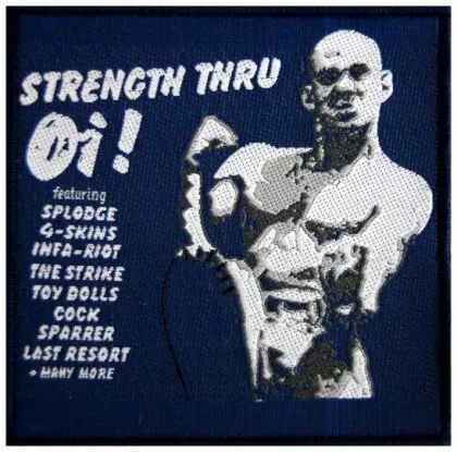 Aufnäher Strength Thru Oi !