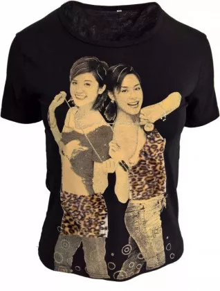 Tshirt mit Frauen Aufdruck