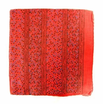 Bedrucktes Halstuch Rot Retro Look