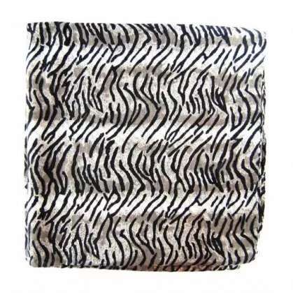 Bedrucktes Halstuch Zebra