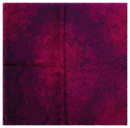 Bedrucktes Polyestertuch Magenta Textur