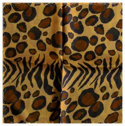 Bedrucktes Polyestertuch Leopard Muster