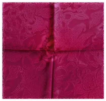 Bedrucktes Polyestertuch Magenta Textur