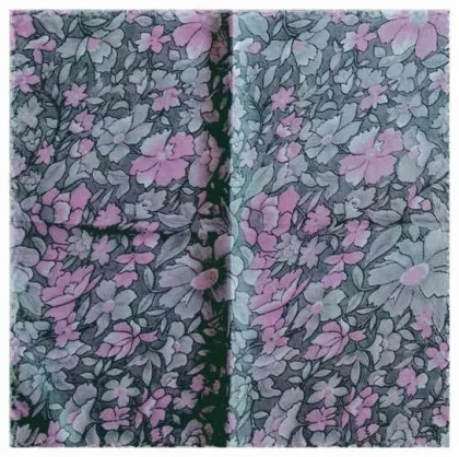 Bedrucktes Polyestertuch Blumen Muster