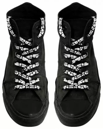 Punk Skull Shoelaces