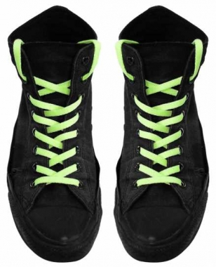 Shoe Laces - Light Green (Glow in the dark)