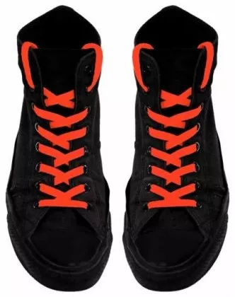Schnürsenkel Neon Orange