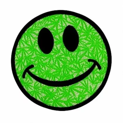 Patch | Happy Cannabis Face