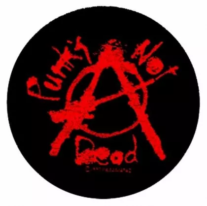 Aufnäher Punks Not Dead