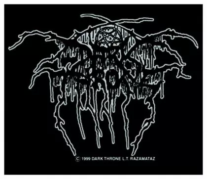 Aufnäher Darkthrone Lurex Logo