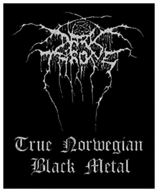 Aufnäher Darkthrone True Norweigan Black