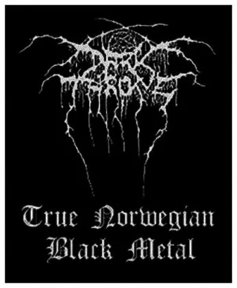 Aufnäher Darkthrone True Norweigan Black