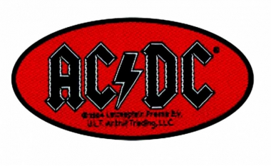 Aufnäher Ac/Dc Oval Logo