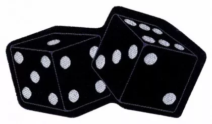 Aufnäher Dice
