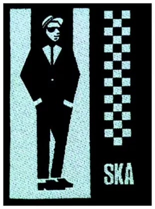 Aufnäher Ska Man