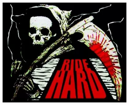 Aufnäher Ride Hard