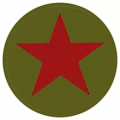 Aufnäher Red Star Khaki