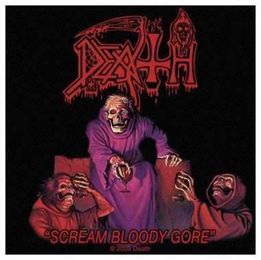 Patch Death Scream Bloody Gore
