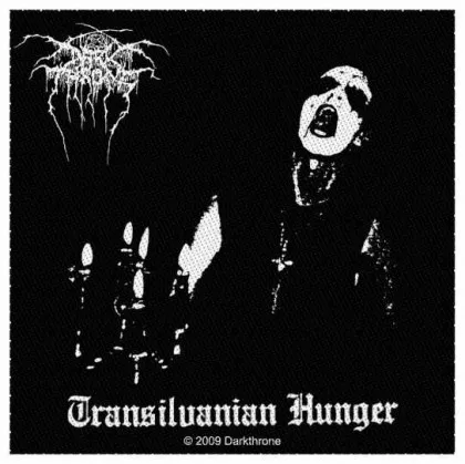 Aufnäher Darkthrone Transilvanian Hunger