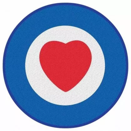 Aufnäher Heart Target