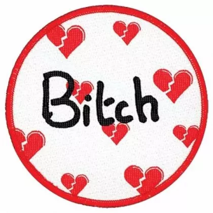 Aufnäher Bitch