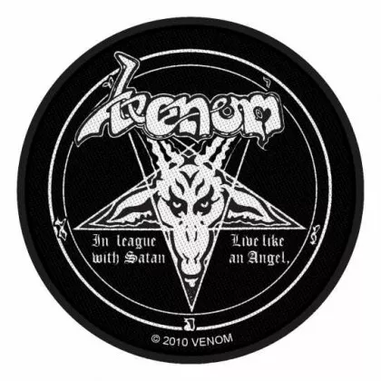 Aufnäher Venom In League With Satan