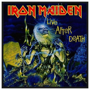 Aufnäher Iron Maiden Live After Death