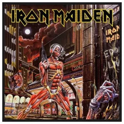 Aufnäher Iron Maiden Somewhere In Time