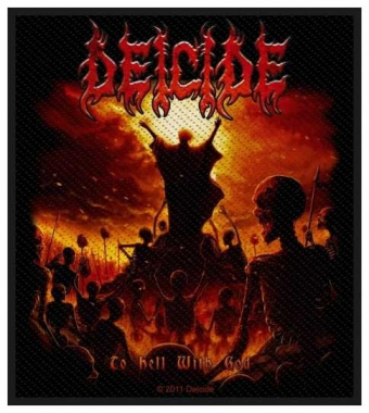 Aufnäher Deicide To Hell With God