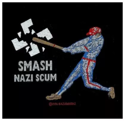 Aufnäher Smash Nazi Scum