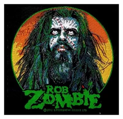 Aufnäher Rob Zombie Zombie Face