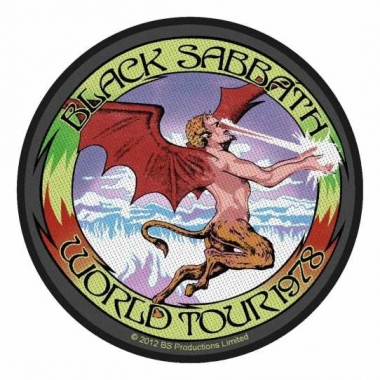 Patch Black Sabbath World Tour '78