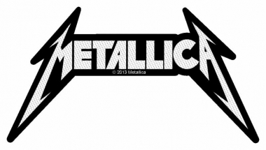 Aufnäher Metallica Shaped Logo