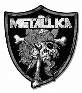 Aufnäher Metallica Raiders Skull