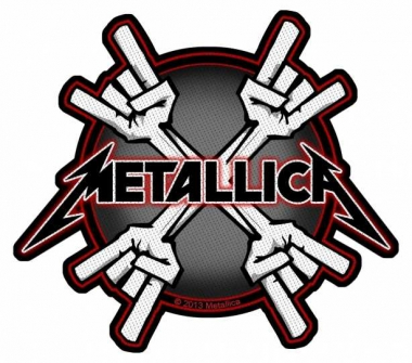 Aufnäher Metallica Metal Horns
