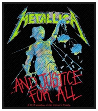 Aufnäher Metallica And Justice For All