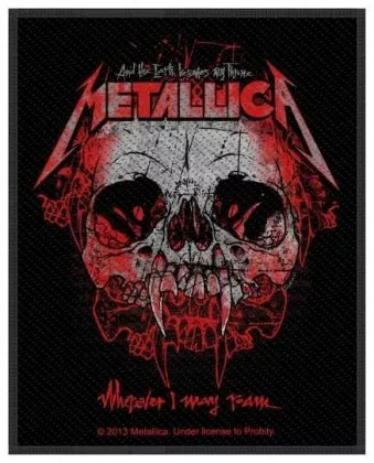 Aufnäher Metallica Wherever I may Roam