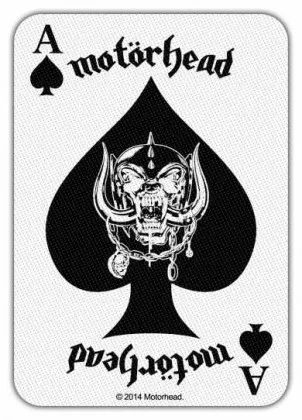 Aufnäher Motörhead Ace of Spades Card
