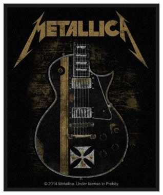 Aufnäher Metallica Hetfield Guitar