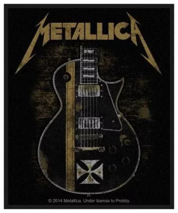 Aufnäher Metallica Hetfield Guitar