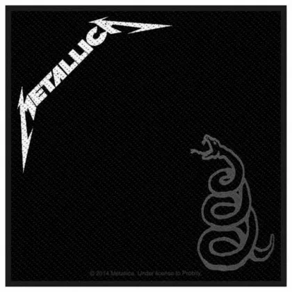 Aufnäher Metallica Black Album